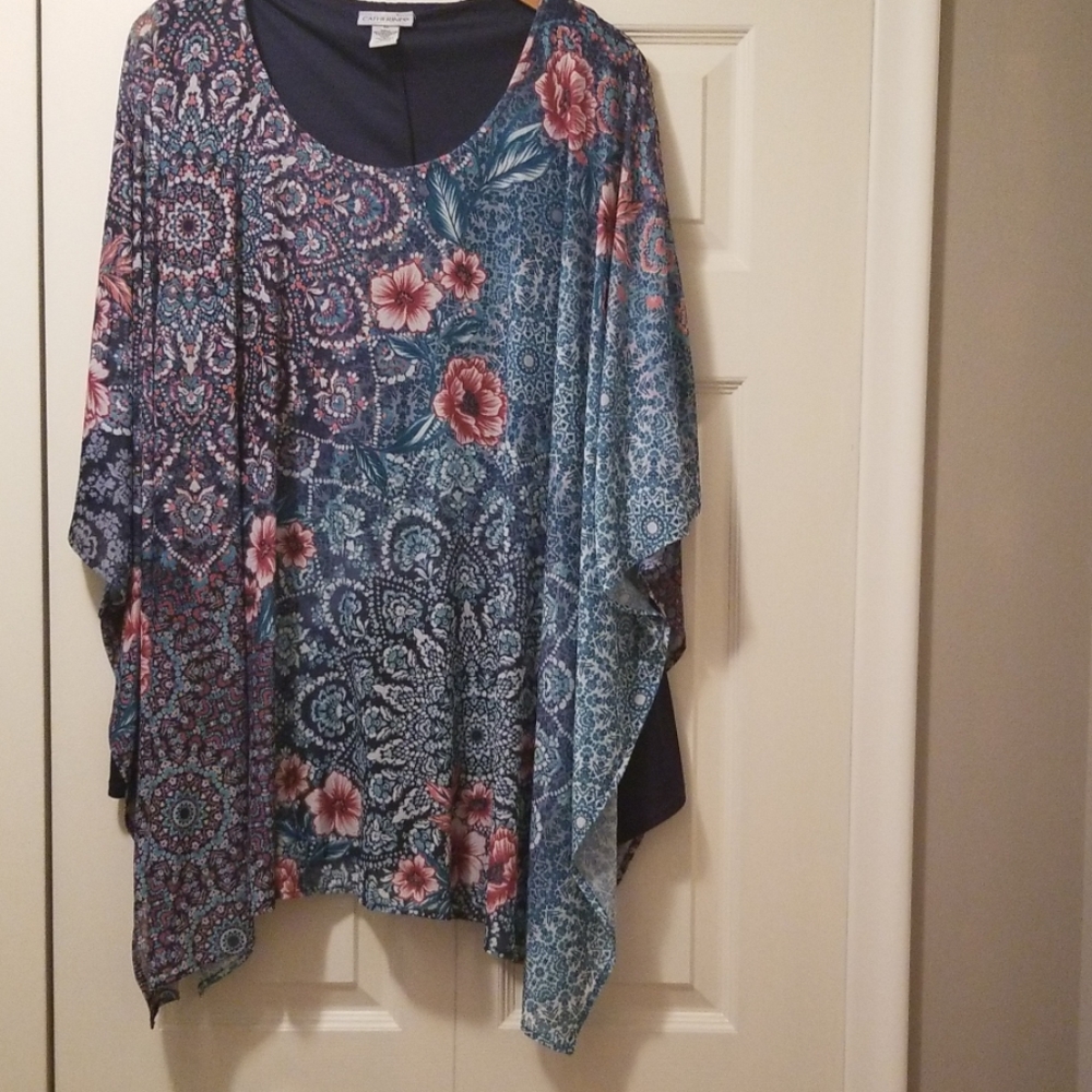 Catherine's blouse and dress pants